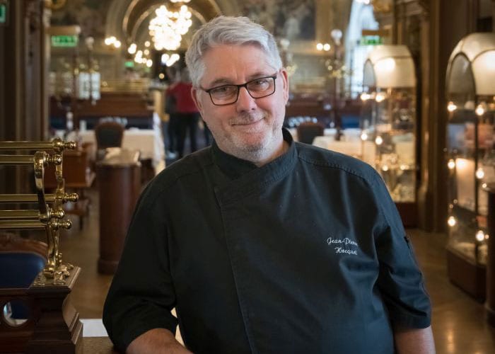 Chef Jean-Pierre Hocquet, Le Train Bleu, Paris