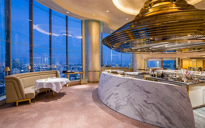 Chef's Table, Lebua Hotels & Resorts, Bangkok, Thailand